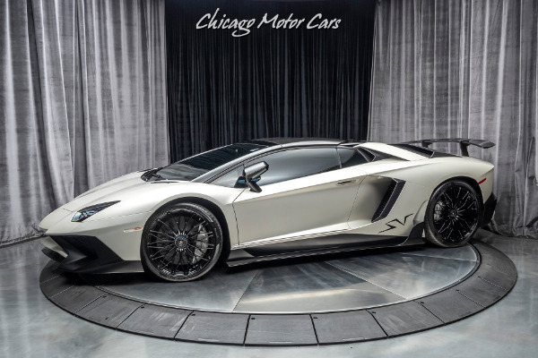 Used 2016 Lamborghini Aventador LP750-4 SV Roadster Only 2050 Miles MSRP $596k+ Upgrades! for sale Sold at Chicago Motor Cars in West Chicago IL 60185 2