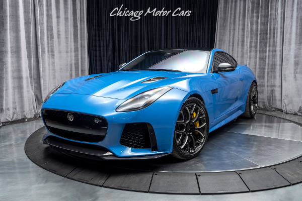 Used 2017 Jaguar F-TYPE SVR Coupe RARE EXAMPLE! CARBON CERAMICS! CARBON FIBER! for sale Sold at Chicago Motor Cars in West Chicago IL 60185 2