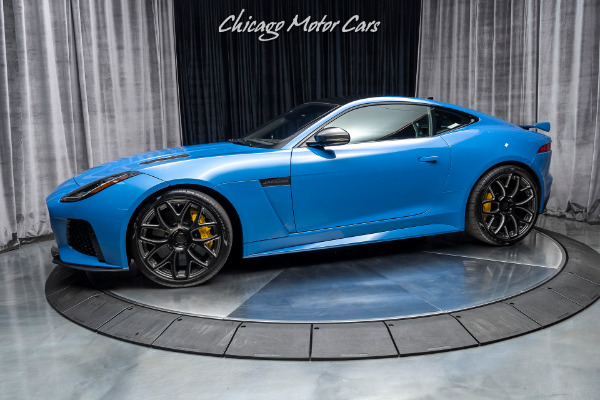 Used 2017 Jaguar F-TYPE SVR Coupe RARE EXAMPLE! CARBON CERAMICS! CARBON FIBER! for sale Sold at Chicago Motor Cars in West Chicago IL 60185 1