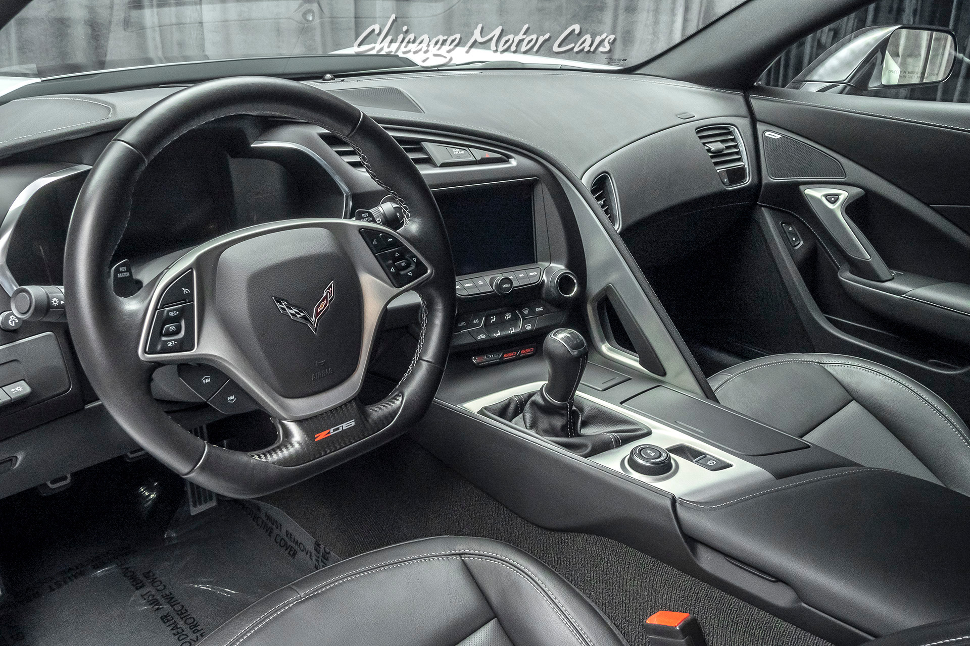 Used-2019-Chevrolet-Corvette-1LZ-Z06-Coupe-ONLY-2100-MILES-CARBON-FLASH-ACCENTS-7-SPEED-MANUAL