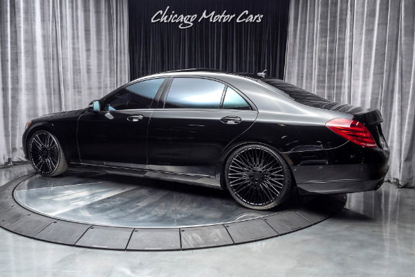 Used 2015 Mercedes-Benz S-Class S 550 $103k+MSRP! 22 Black Forgiato Wheels! for sale Sold at Chicago Motor Cars in West Chicago IL 60185 3