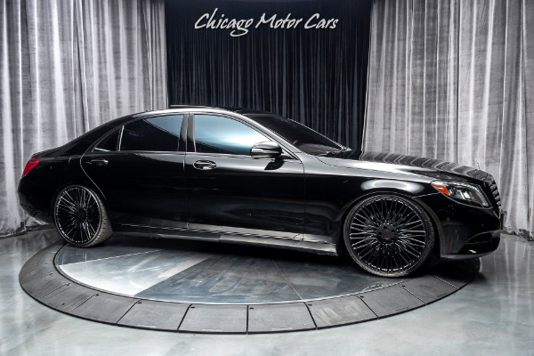 Used 2015 Mercedes-Benz S-Class S 550 $103k+MSRP! 22 Black Forgiato Wheels! for sale Sold at Chicago Motor Cars in West Chicago IL 60185 6