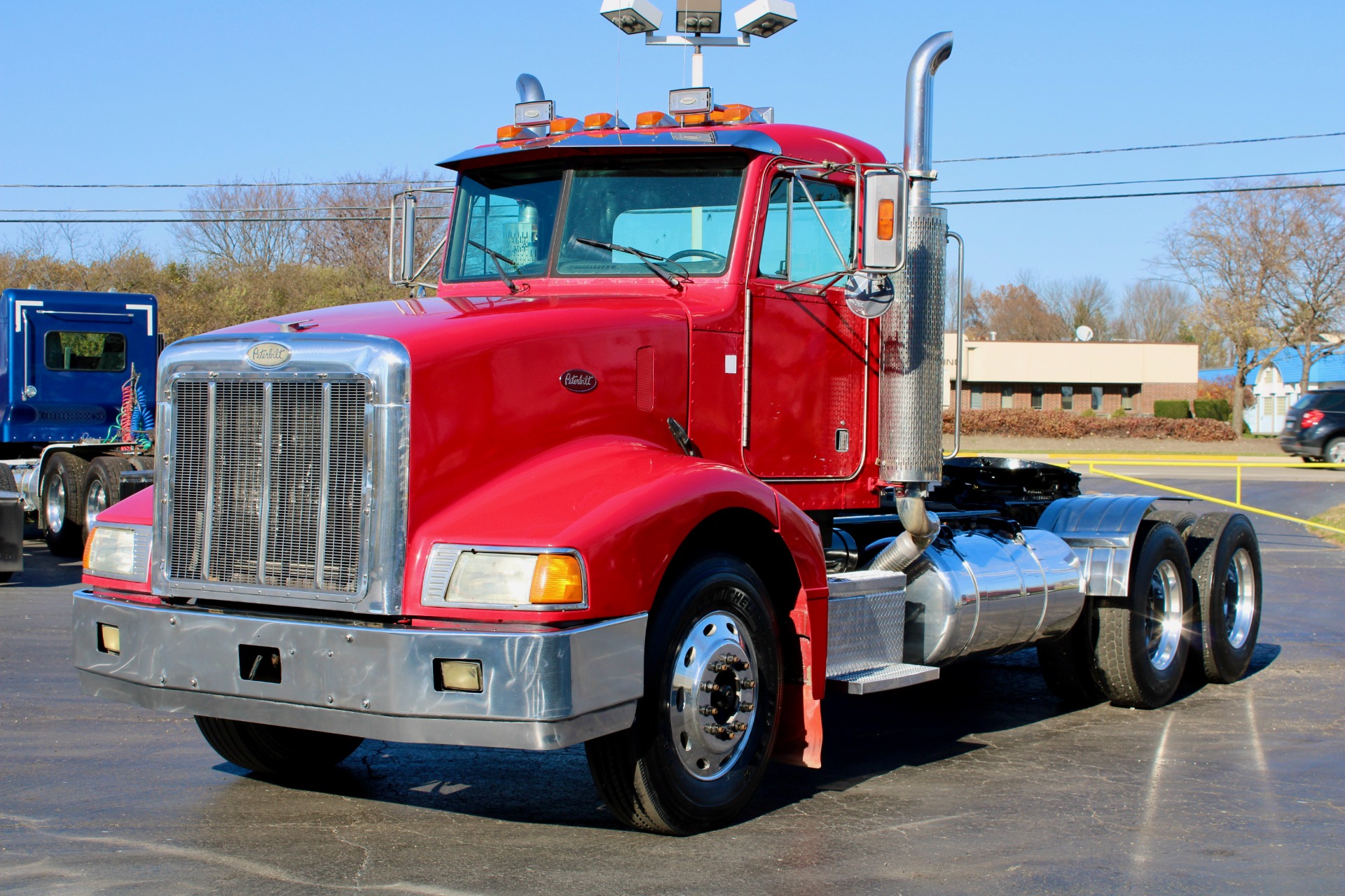 Used 1998 Peterbilt 377 Day Cab CAT 3406 475 HP 18 Speed Manual For 