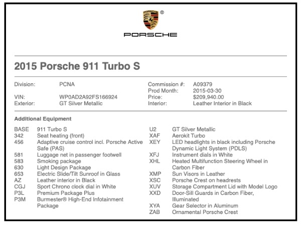 Used-2015-Porsche-911-Turbo-S-Coupe-MSRP-209k-Upgrades