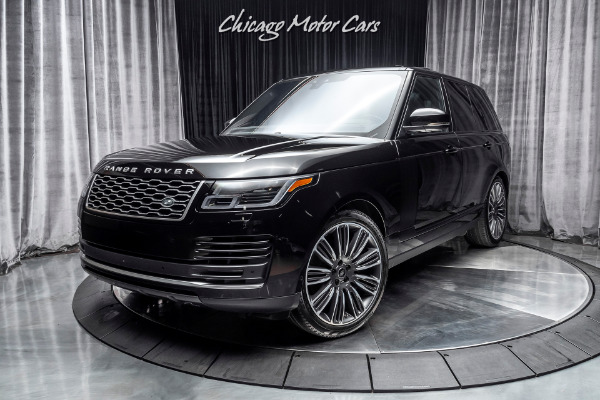 Used 2019 Land Rover Range Rover Supercharged 5.0L S/C 525PS AWD Black/Black Loaded! for sale Sold at Chicago Motor Cars in West Chicago IL 60185 2