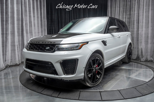 Used 2020 Land Rover Range Rover Sport SVR Carbon Fiber Exterior Package! Loaded! for sale Sold at Chicago Motor Cars in West Chicago IL 60185 2