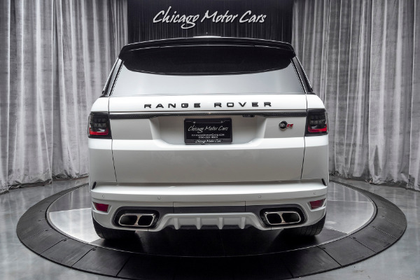 Used 2020 Land Rover Range Rover Sport SVR Carbon Fiber Exterior Package! Loaded! for sale Sold at Chicago Motor Cars in West Chicago IL 60185 4