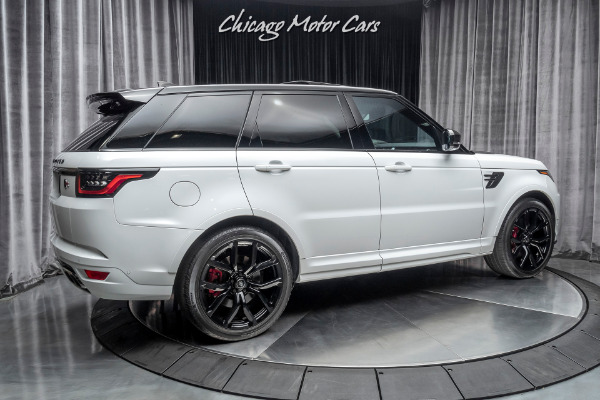 Used 2020 Land Rover Range Rover Sport SVR Carbon Fiber Exterior Package! Loaded! for sale Sold at Chicago Motor Cars in West Chicago IL 60185 5