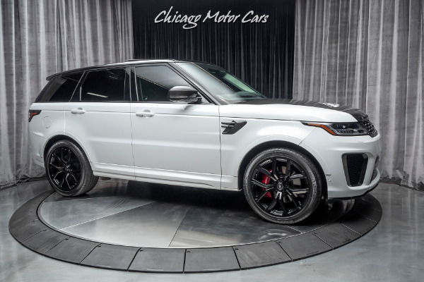Used 2020 Land Rover Range Rover Sport SVR Carbon Fiber Exterior Package! Loaded! for sale Sold at Chicago Motor Cars in West Chicago IL 60185 6