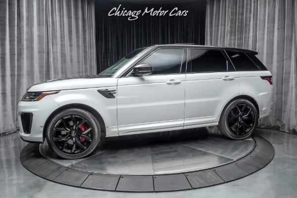 Used 2020 Land Rover Range Rover Sport SVR Carbon Fiber Exterior Package! Loaded! for sale Sold at Chicago Motor Cars in West Chicago IL 60185 1