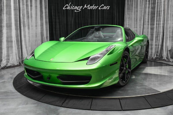 Used 2014 Ferrari 458 Spider - Original MSRP $357k + LOADED! CARBON FIBER RACING PKG! for sale Sold at Chicago Motor Cars in West Chicago IL 60185 2