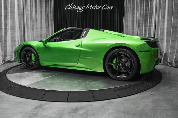 Used 2014 Ferrari 458 Spider - Original MSRP $357k + LOADED! CARBON FIBER RACING PKG! for sale Sold at Chicago Motor Cars in West Chicago IL 60185 3