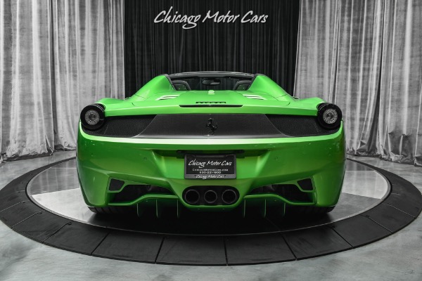 Used 2014 Ferrari 458 Spider - Original MSRP $357k + LOADED! CARBON FIBER RACING PKG! for sale Sold at Chicago Motor Cars in West Chicago IL 60185 4