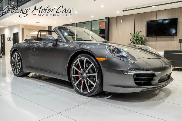 Used 2013 Porsche 911 CARRERA S CABRIOLET PDK! SPORT CHRONO! PREMIUM PKG PLUS! $126,340 MSRP! for sale Sold at Chicago Motor Cars in West Chicago IL 60185 4