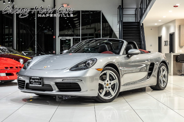 Used 2017 Porsche 718 Boxster CONVERTIBLE! PDK! LEATHER PKG! BOSE SOUND! ONLY 18K MILES! for sale Sold at Chicago Motor Cars in West Chicago IL 60185 1