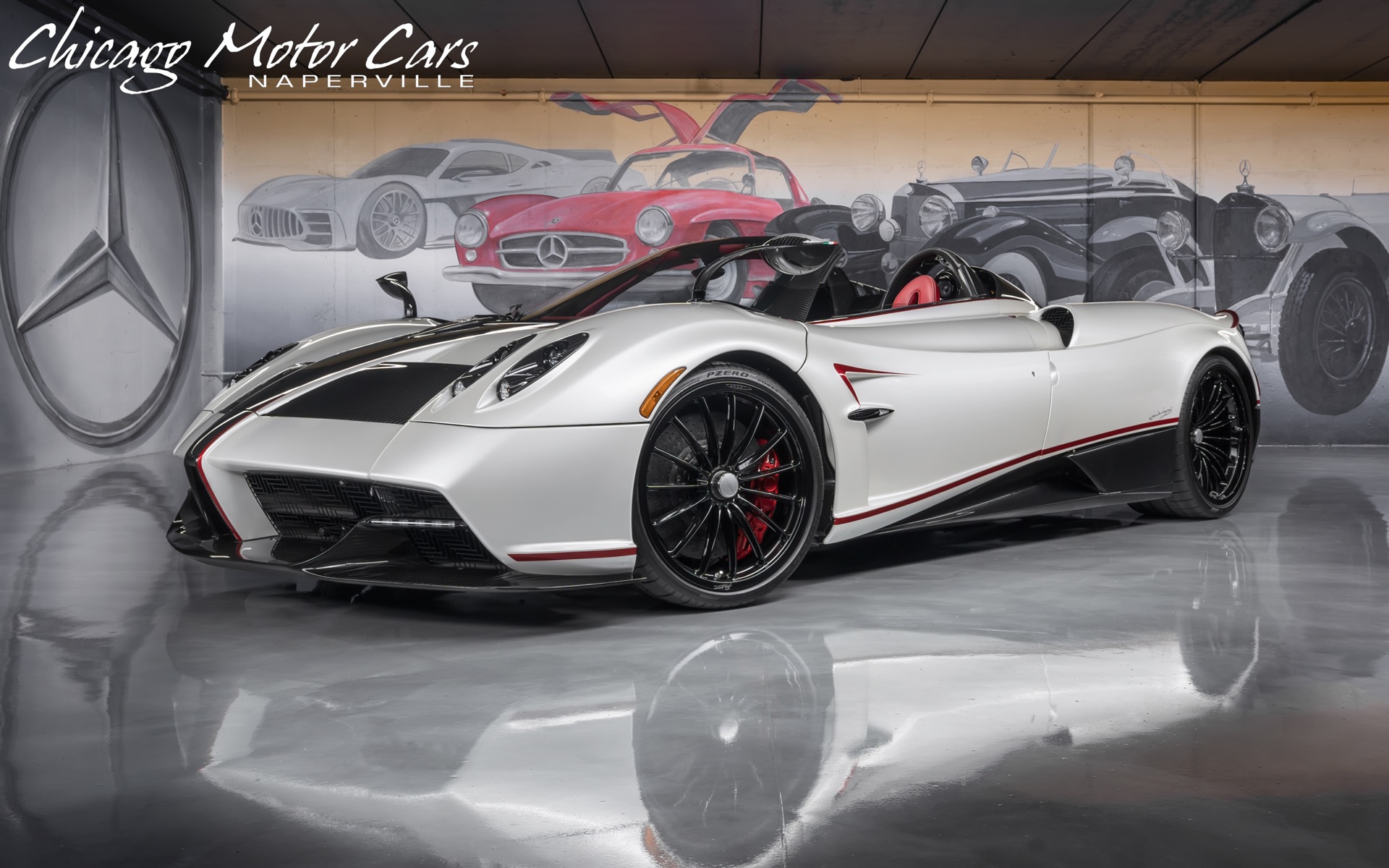 Used 2017 Pagani Huayra Roadster 1 of 100 Made! Only 151 Miles! Collector Grade! Just Serviced! for sale Sold at Chicago Motor Cars in West Chicago IL 60185 1