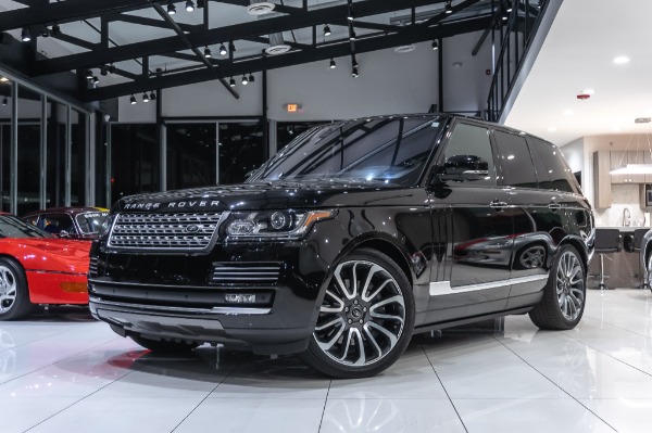 Used 2016 Land Rover Range Rover Autobiography 4-SEAT EXECUTIVE! $147K MSRP! for sale Sold at Chicago Motor Cars in West Chicago IL 60185 2