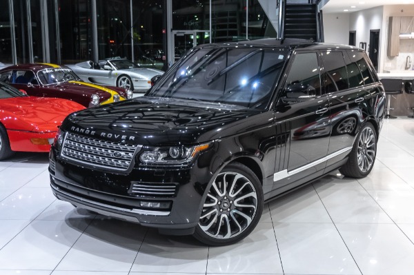 Used 2016 Land Rover Range Rover Autobiography 4-SEAT EXECUTIVE! $147K MSRP! for sale Sold at Chicago Motor Cars in West Chicago IL 60185 3