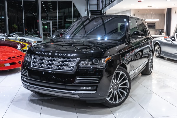 Used 2016 Land Rover Range Rover Autobiography 4-SEAT EXECUTIVE! $147K MSRP! for sale Sold at Chicago Motor Cars in West Chicago IL 60185 4