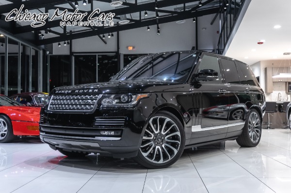 Used 2016 Land Rover Range Rover Autobiography 4-SEAT EXECUTIVE! $147K MSRP! for sale Sold at Chicago Motor Cars in West Chicago IL 60185 1