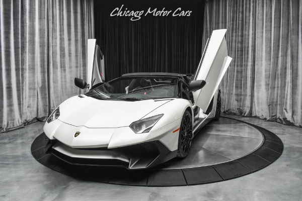 Used-2016-Lamborghini-Aventador-LP750-4-SV-Roadster-MSRP-606K-TONS-OF-CARBON-FIBER-Serviced-9k-Miles