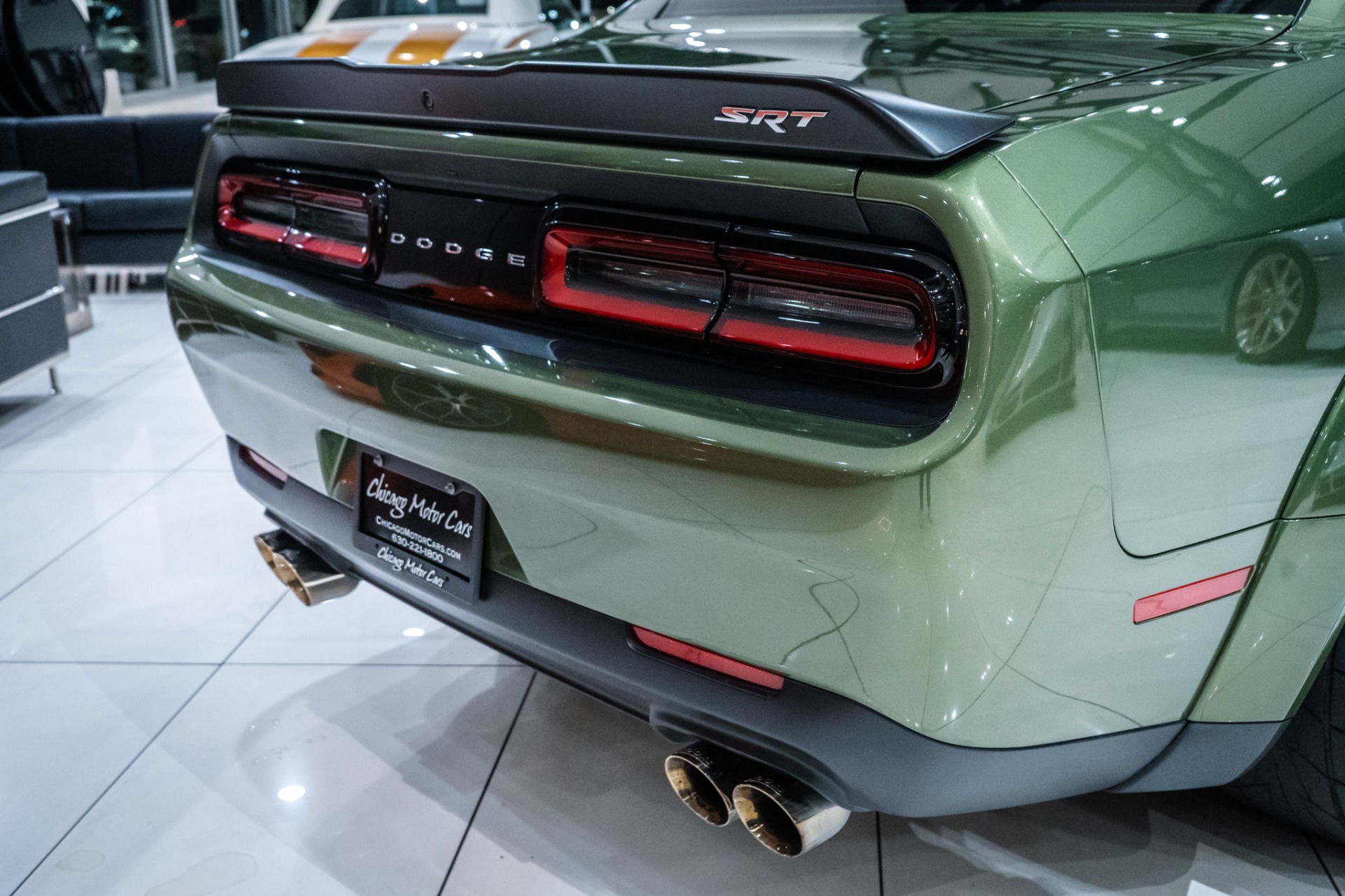 Used-2018-Dodge-Challenger-SRT-Demon-1-of-2-in-F8-Green-wBrass-Monkey-Wheels-FORZA-Stage-4R-1100HP