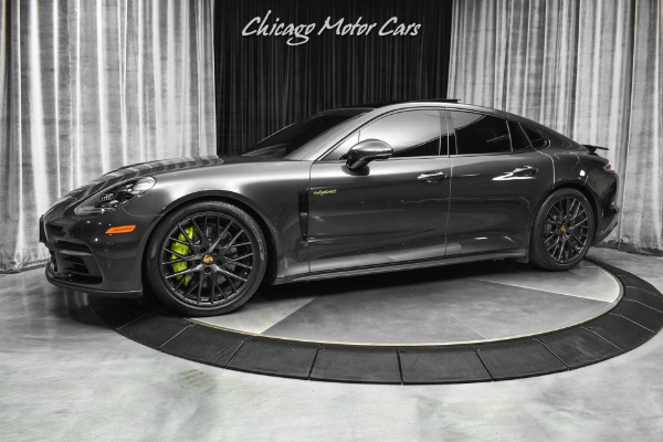 Used 2019 Porsche Panamera 4 E-Hybrid Sedan Original MSRP $122K+ Sport Design Wheels LOADED WOW Perfec for sale Sold at Chicago Motor Cars in West Chicago IL 60185 1