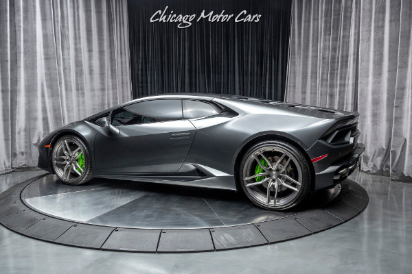 Used 2018 Lamborghini Huracan LP580-2 Coupe MSRP $234K+ Tech Package 5k Miles UPGRADED Wheels & Exhaust! for sale Sold at Chicago Motor Cars in West Chicago IL 60185 3
