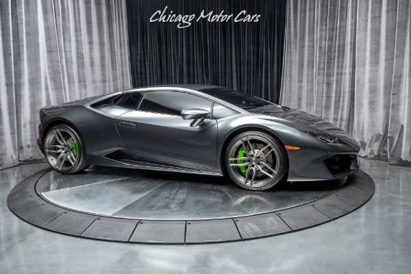 Used 2018 Lamborghini Huracan LP580-2 Coupe MSRP $234K+ Tech Package 5k Miles UPGRADED Wheels & Exhaust! for sale Sold at Chicago Motor Cars in West Chicago IL 60185 6