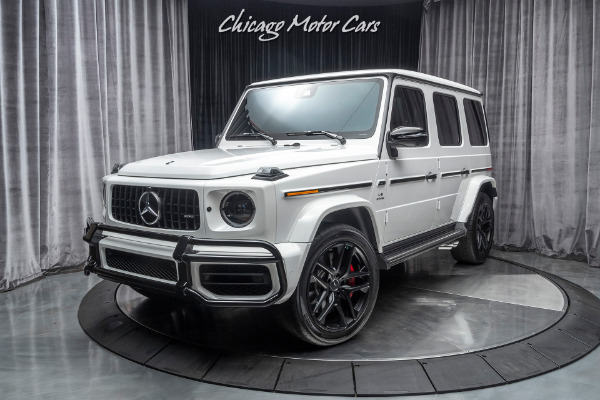 Used 2020 Mercedes-Benz G63 AMG 4 Matic SUV RARE White on White! AMG Night Package! Gorgeous! for sale Sold at Chicago Motor Cars in West Chicago IL 60185 2