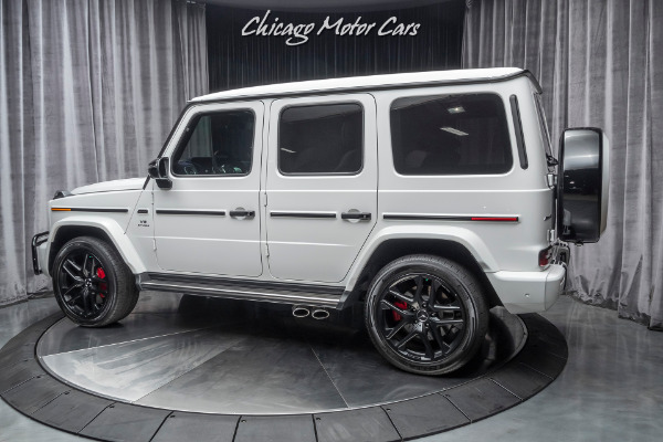Used 2020 Mercedes-Benz G63 AMG 4 Matic SUV RARE White on White! AMG Night Package! Gorgeous! for sale Sold at Chicago Motor Cars in West Chicago IL 60185 3