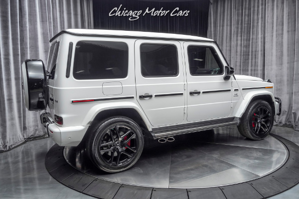 Used 2020 Mercedes-Benz G63 AMG 4 Matic SUV RARE White on White! AMG Night Package! Gorgeous! for sale Sold at Chicago Motor Cars in West Chicago IL 60185 5