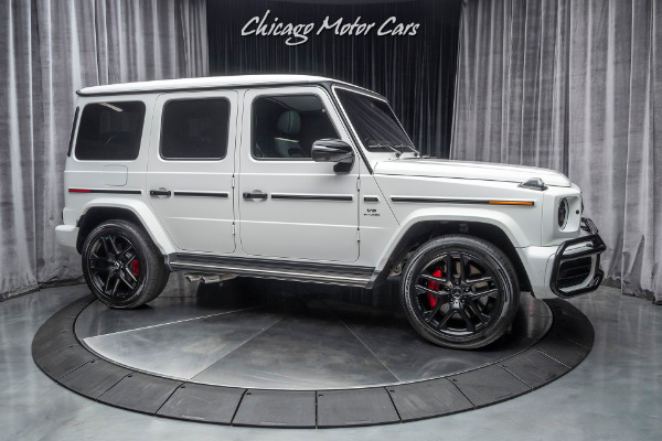 Used 2020 Mercedes-Benz G63 AMG 4 Matic SUV RARE White on White! AMG Night Package! Gorgeous! for sale Sold at Chicago Motor Cars in West Chicago IL 60185 6