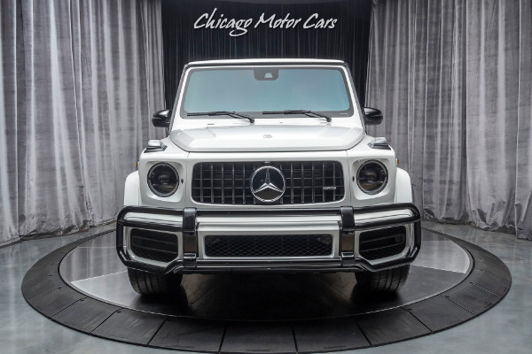 Used-2020-Mercedes-Benz-G63-AMG-4-Matic-SUV-RARE-White-on-White-AMG-Night-Package-Gorgeous