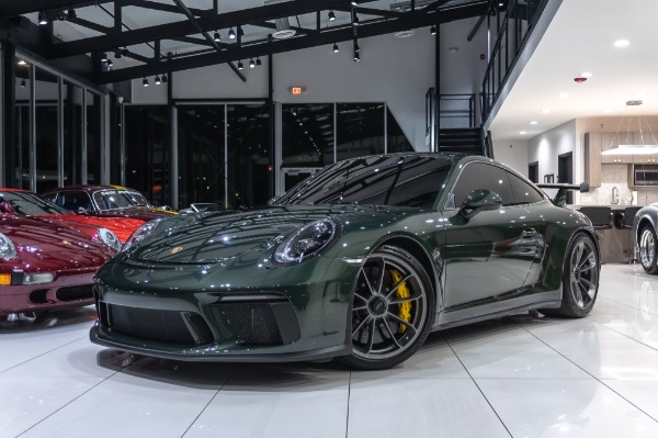 Used 2018 Porsche 911 GT3 COUPE 6-SPEED! PCCB! FRONT AXLE LIFT! LIGHT DESIGN PKG! PAINT TO SAMPLE! HUGE MSR for sale Sold at Chicago Motor Cars in West Chicago IL 60185 2