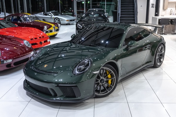 Used 2018 Porsche 911 GT3 COUPE 6-SPEED! PCCB! FRONT AXLE LIFT! LIGHT DESIGN PKG! PAINT TO SAMPLE! HUGE MSR for sale Sold at Chicago Motor Cars in West Chicago IL 60185 3