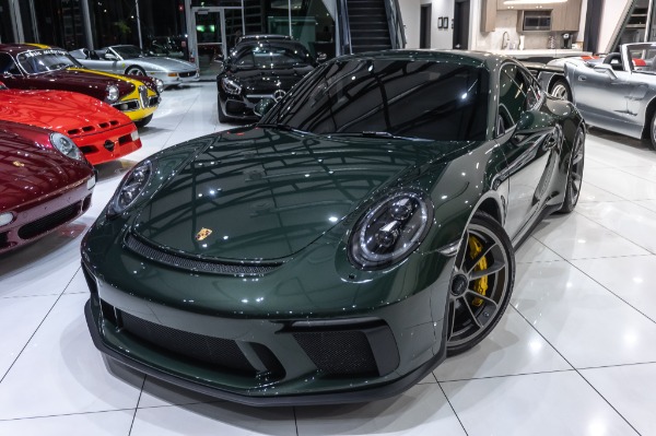 Used 2018 Porsche 911 GT3 COUPE 6-SPEED! PCCB! FRONT AXLE LIFT! LIGHT DESIGN PKG! PAINT TO SAMPLE! HUGE MSR for sale Sold at Chicago Motor Cars in West Chicago IL 60185 4