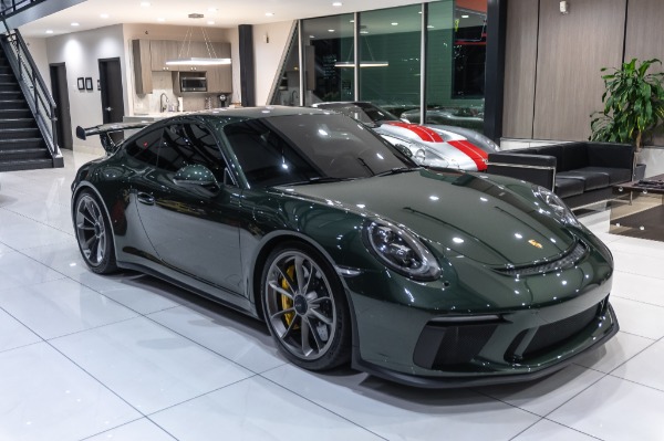 Used 2018 Porsche 911 GT3 COUPE 6-SPEED! PCCB! FRONT AXLE LIFT! LIGHT DESIGN PKG! PAINT TO SAMPLE! HUGE MSR for sale Sold at Chicago Motor Cars in West Chicago IL 60185 6