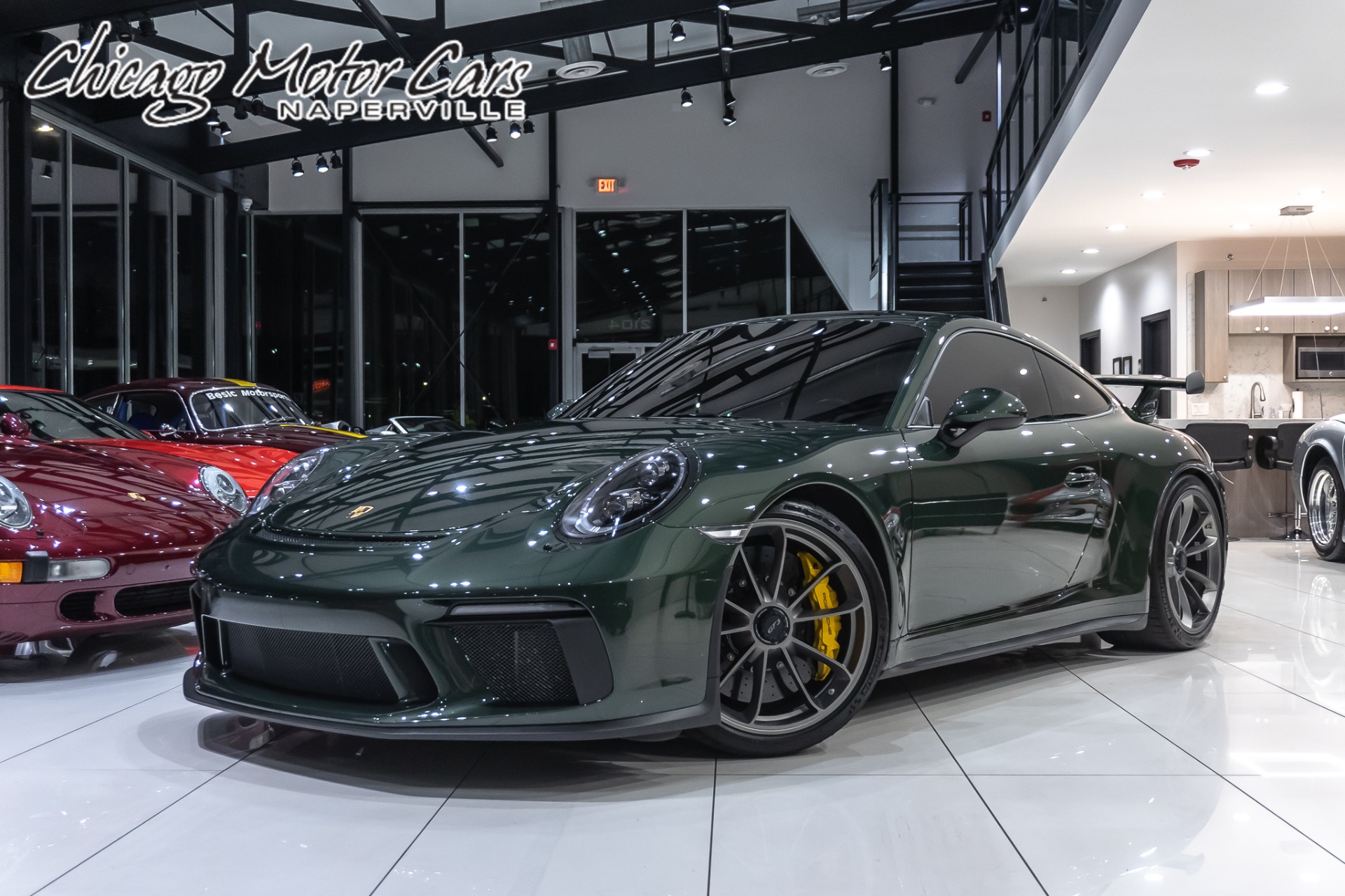 Used 2018 Porsche 911 GT3 COUPE 6-SPEED! PCCB! FRONT AXLE LIFT! LIGHT DESIGN PKG! PAINT TO SAMPLE! HUGE MSR for sale Sold at Chicago Motor Cars in West Chicago IL 60185 1