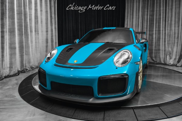 Used 2018 Porsche 911 GT2 RS Weissach Package $18k Magnesium Wheels Serviced New Tires Front Lift for sale Sold at Chicago Motor Cars in West Chicago IL 60185 2