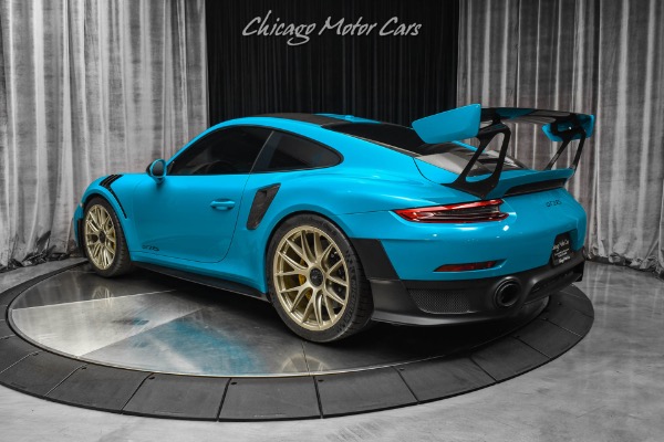 Used 2018 Porsche 911 GT2 RS Weissach Package $18k Magnesium Wheels Serviced New Tires Front Lift for sale Sold at Chicago Motor Cars in West Chicago IL 60185 3