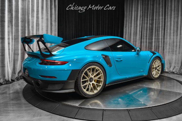Used 2018 Porsche 911 GT2 RS Weissach Package $18k Magnesium Wheels Serviced New Tires Front Lift for sale Sold at Chicago Motor Cars in West Chicago IL 60185 5