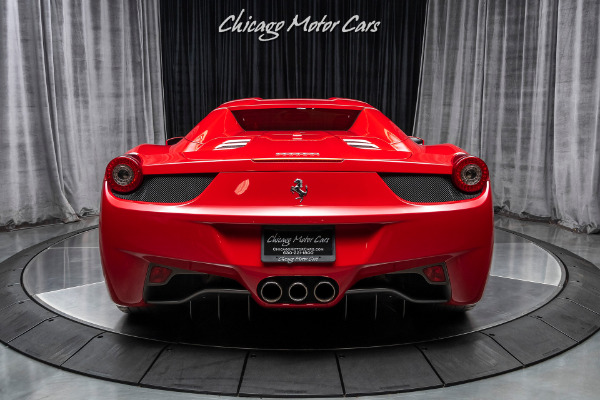 Used 2013 Ferrari 458 Spider Convertible Front Axle Lift! Carbon Fiber LEDs LOADED & Serviced! for sale Sold at Chicago Motor Cars in West Chicago IL 60185 4