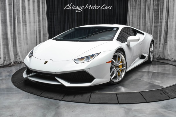 Used 2015 Lamborghini Huracan LP 610-4 Coupe MSRP $276K+ Forged Carbon! Lift System! 12K Miles! for sale Sold at Chicago Motor Cars in West Chicago IL 60185 2