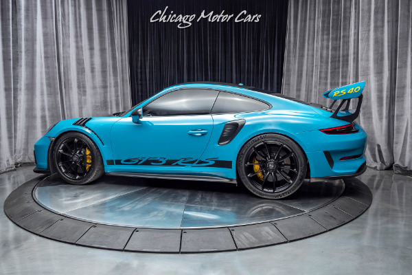 Used 2019 Porsche 911 GT3 RS Weissach MSRP $242k+ FULL PPF Upgrades! K40 Radar for sale Sold at Chicago Motor Cars in West Chicago IL 60185 3