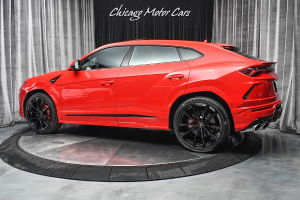 Used 2020 Lamborghini Urus Panoramic Glass Roof! HOT Red/Red Color Combo! Full ADAS Package! for sale Sold at Chicago Motor Cars in West Chicago IL 60185 3