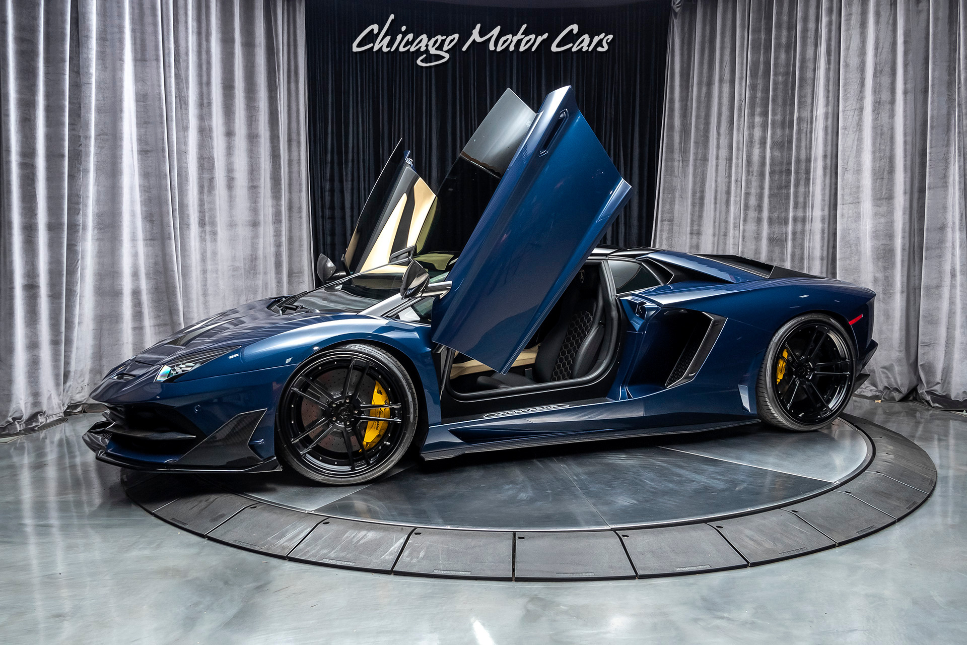 Used-2013-Lamborghini-Aventador-LP700-4-Roadster-Carbon-Fiber-ADV1s-SVJ-Upgrades