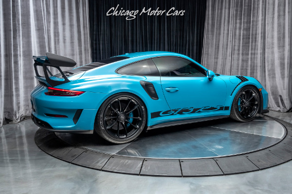 Porsche RS Miami Blue Car Spray Paint - CROP