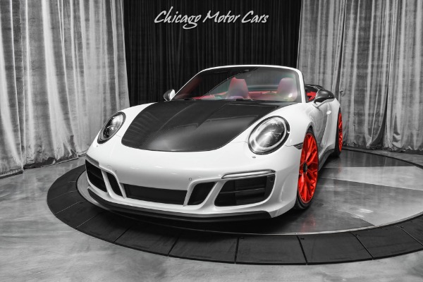 Used-2017-Porsche-911-Carrera-4-GTS-Cabriolet-7-Speed-Manual-OVER-50k-IN-UPGRADES-TechArt-Carbon-Fiber-ANRKY-Wheels