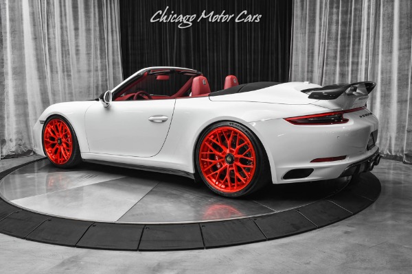 Used 2017 Porsche 911 Carrera 4 GTS Cabriolet 7-Speed Manual! OVER $50k IN UPGRADES! TechArt Carbon Fiber! ANRKY Wheels! for sale Sold at Chicago Motor Cars in West Chicago IL 60185 3
